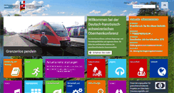 Desktop Screenshot of oberrheinkonferenz.org