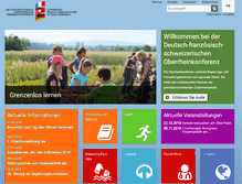 Tablet Screenshot of oberrheinkonferenz.org